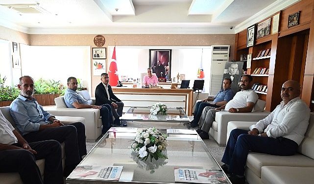 Pazarcılar Odası’ndan Lider Topaloğlu’na ziyaret