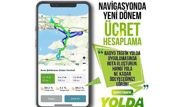Radyo Trafik Yolda’dan Türkiye’de bir birinci daha!