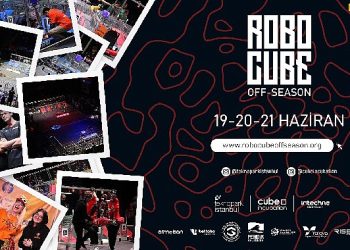Robocube Off-Season 2023 robot yarışı Teknopark İstanbul öncülüğünde başlıyor