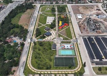 Sağlıklı Ömür Parkı otoparkı asfaltlandı