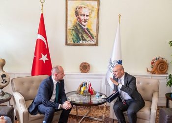 Soyer Ukrayna’nın İstanbul Başkonsolosu Nedilskyi’i ağırladı