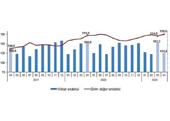 TÜİK: İhracat ünite paha endeksi %1,1 arttı