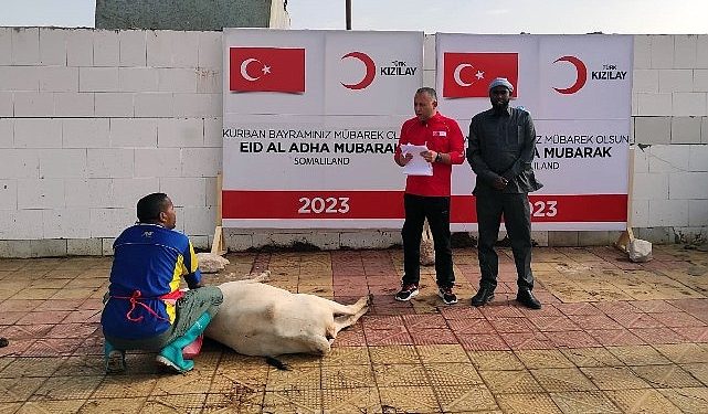 Türk Kızılay Kurban Kesitlerini Başlattı
