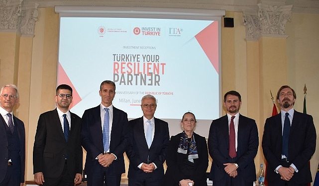 Türkiye Yüzyılı Yatırım Resepsiyonu Milano’da Gerçekleştirildi