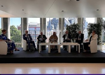 UCLG Lideri Altay Brüksel’de Konya’nın Zelzele Bölgesindeki Çalışmalarını Anlattı