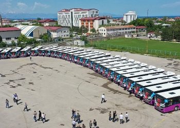 Van Büyükşehir Belediyesi 27 Yeni Otobüs Aldı