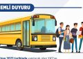 YKS’ye Girecek Öğrencilere Ulaşım Dayanağı