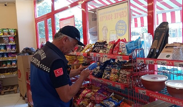 Zabıtadan bayram öncesi sıkı kontrol