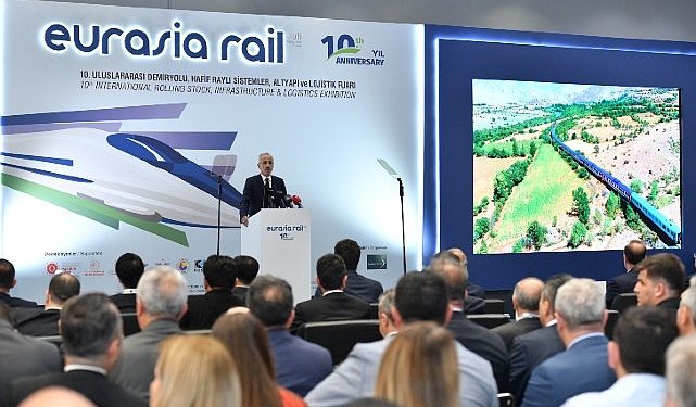 10. Eurasia Rail Fuarı Bu Sene 61 ülkeden 10.603 Ziyaretçiyi Ağırlayarak Demiryolu Dalını Bir Ortaya Getirdi