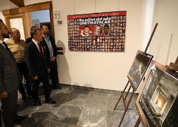 “15 Temmuz Türkiye Yüzyılının Kahramanları” Standı Kent Müzesinde Açıldı