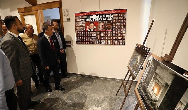 “15 Temmuz Türkiye Yüzyılının Kahramanları” Standı Kent Müzesinde Açıldı