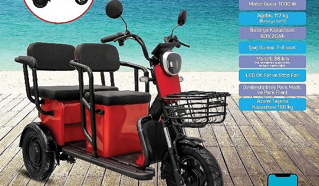 27 Temmuz Günü A101’de Üç Tekerlekli Elektrikli Moped ve Birbirinden Cazip Fiyatlı Teknolojik Eserler Satışa Sunuluyor