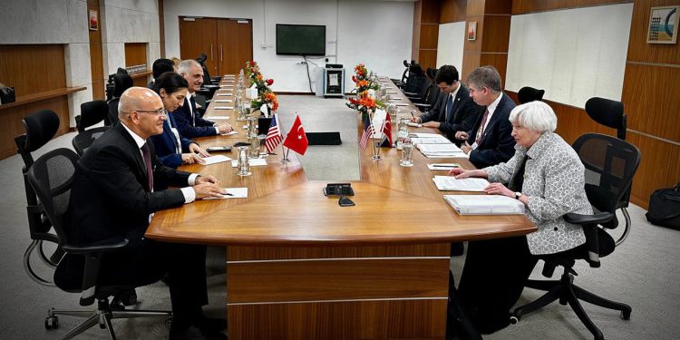 Şimşek ve Yellen Türkiye’nin ekonomik görünümü ve politika yönünü görüştü