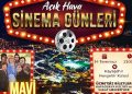 Açık hava sinema günleri cuma akşamı başlıyor