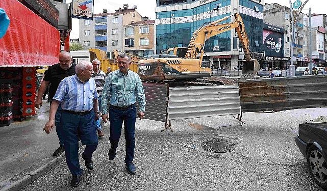Ağır yağışları alanda karşılayan Lider Büyükakın, “Teyakkuz halindeyiz”