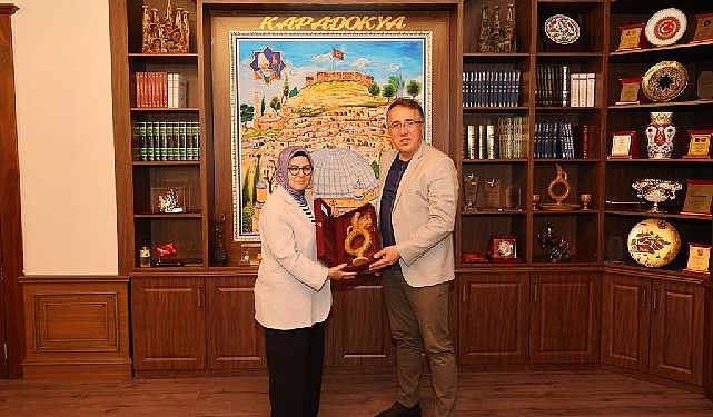 AK Parti Kayseri Milletvekili Böhürler’den Lider Savran’a ziyaret