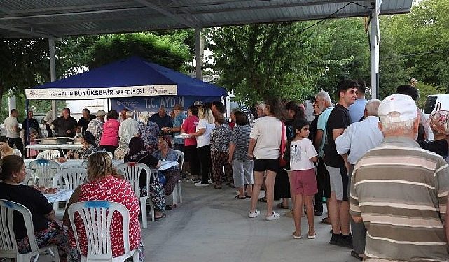 Aydın Büyükşehir Belediyesi Muharrem ayında iftar sofraları kuruyor