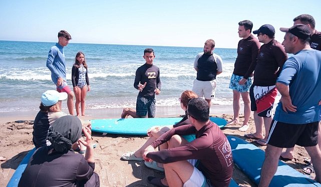 Babalı sörf turizminin merkezi oluyor