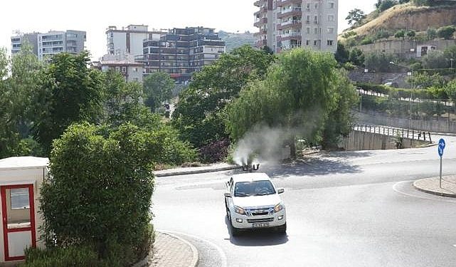 Bayraklı’da ‘ilaçlama’ seferberliği
