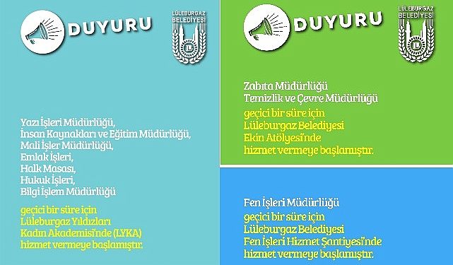 Belediye binasının taşınma süreçleri tamam!