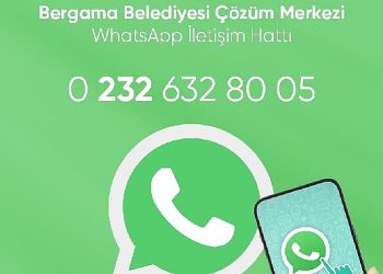 Bergama Belediyesi Tahlil Merkezi Whatsapp sınırı tahlile kavuşturuyor