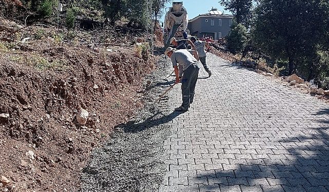 Beycik’te yol çalışmaları