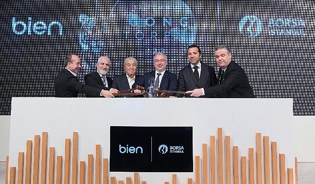 Bien için Borsa İstanbul’da Gong merasimi düzenlendi
