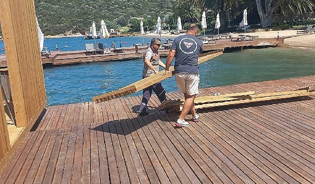 Bodrum Belediyesi’nden kaçak yapılaşma uğraşı