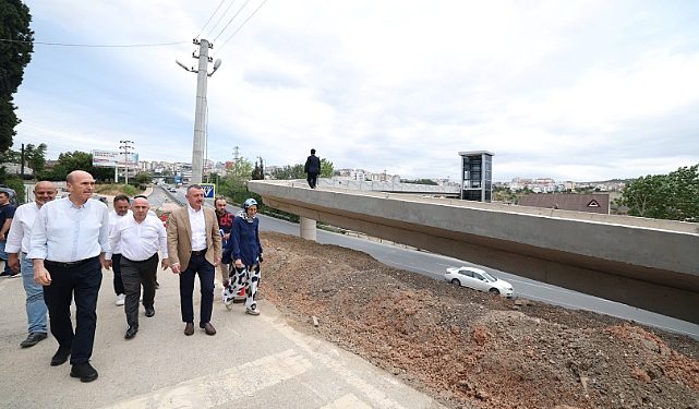 Büyükakın: 4 yılda 14 yeni üst geçit yaptık