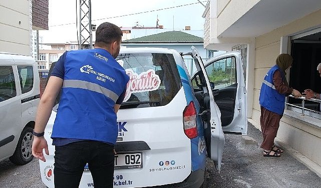 Canik Belediyesi Gereksinim Sahibi Vatandaşları Yalnız Bırakmıyor