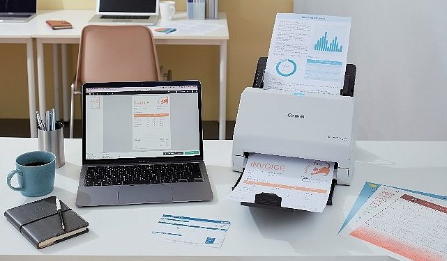 Canon’dan meskenden çalışanlara ve küçük işletmelere özel yeni bir tarayıcı; imageFORMULA R30