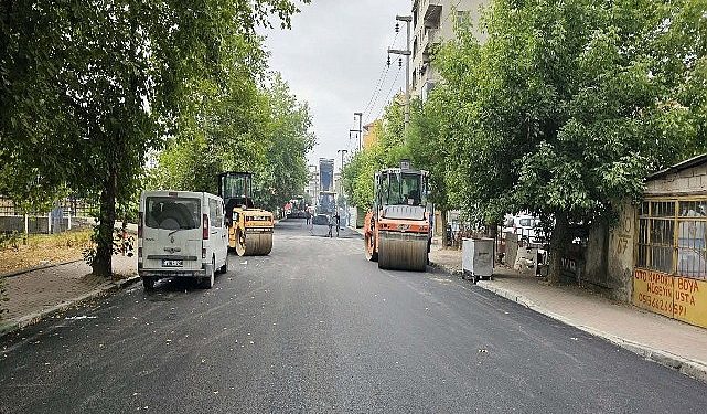 Çayırova Yavuz Sultan Selim Caddesi asfaltlandı