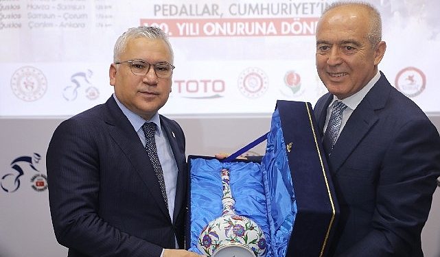 Cumhuriyetin 100.Yılında Sivas’tan Ankara’ya Memleketler arası Bisiklet Tipi Basın Lansmanı Yapıldı-25 Temmuz 2023