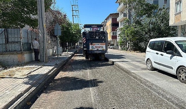 Darıca’nın yol ve kaldırımları yenileniyor