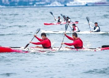 Deniz Kanosu Türkiye Kupasında mükafatlar sahiplerini buldu