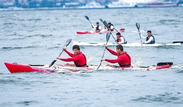 Deniz Kanosu Türkiye Kupasında mükafatlar sahiplerini buldu