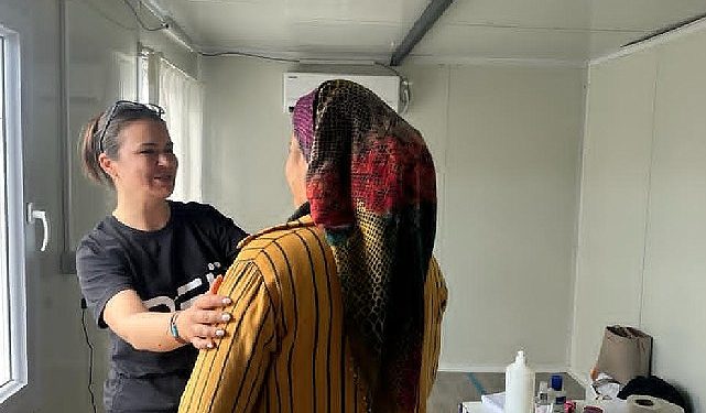 DEÜ,Deprem bölgtesinde salgına karşı harekete geçti