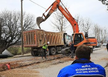 Düğerek Kanalizasyon Çizgisinin 5 Bin Metresi Tamamlandı