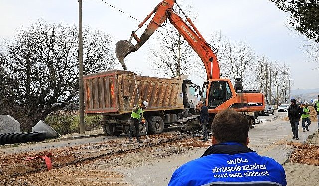 Düğerek Kanalizasyon Çizgisinin 5 Bin Metresi Tamamlandı