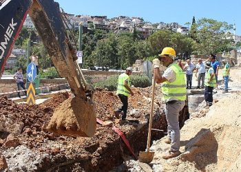 Finike Kanalizasyon Şebeke Çizgisi inşaatında sona gelindi