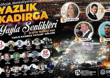 Gölcük Belediyesi Yazlık Kadırga Şenliği 21-22-23 Temmuz’da