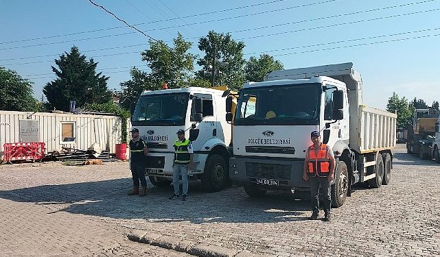 Gölcük Belediyesi’nden sel afeti yaşayan Bartın’a destek