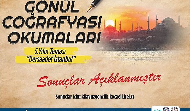 Gönül Coğrafyası Okumalarında kazananlar açıklandı