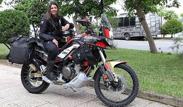 Gülşah Merve Yüksel Motosikletiyle Dünya Çeşidine Başladı!