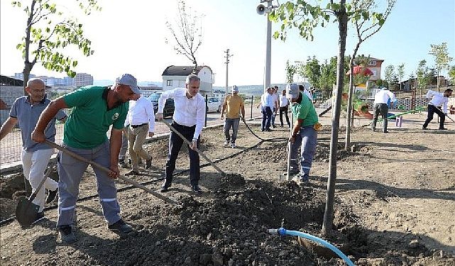 İnegöl’de 600. Fidan 15 Temmuz Şehitleri Anısına Dikildi