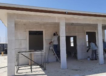 İslahiye Osmangazi Konutları’nda çalışmalar tam gaz