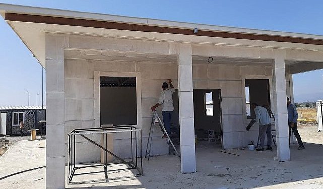 İslahiye Osmangazi Konutları’nda çalışmalar tam gaz