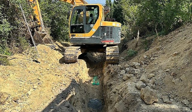 İSU Karamursel’de 5 Mahalleye yeni altyapı sınırı yapıyor