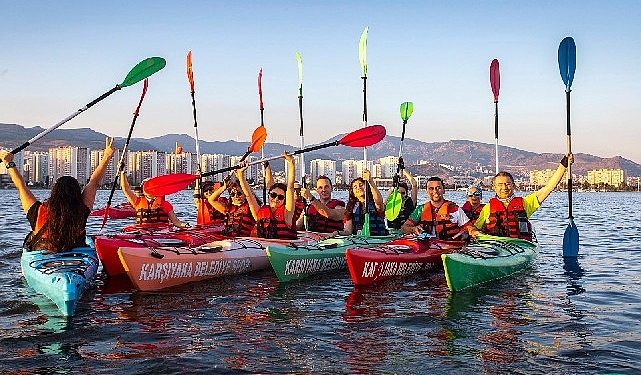 Karşıyaka’da kano kursları devam ediyor