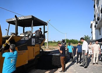 Kartepe’de yaz asfaltları  